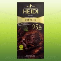 Шоколад Heidi - тъмен 95% какао